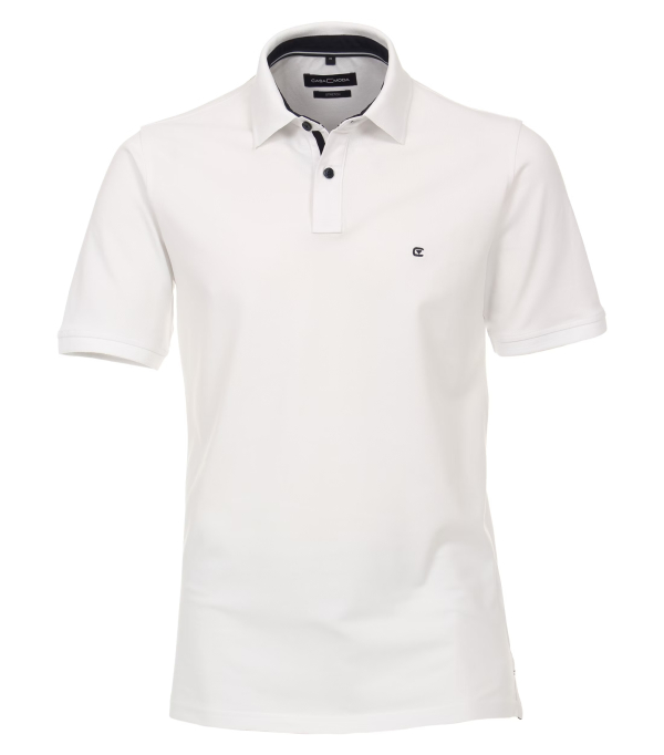 Tricou bărbați Casa Moda polo shirt 7000 alb