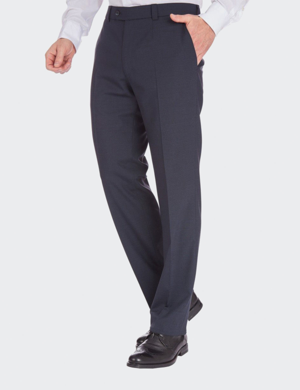 Pantaloni Barbati Meyer Monza 5351 Albastru Navy