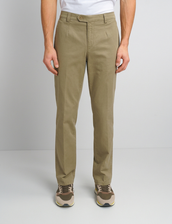 Pantaloni bărbați Meyer Monza 5401 Cappuccino