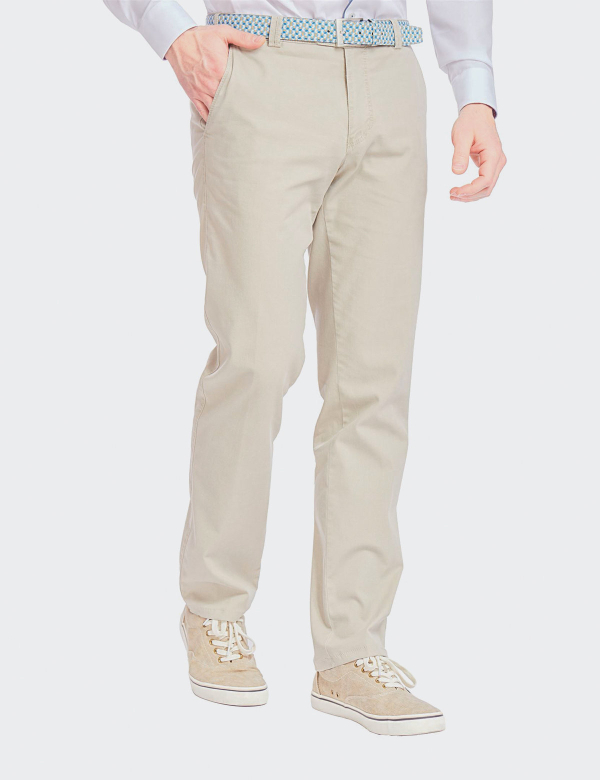 Pantaloni bărbați Meyer Bonn 5403 crem