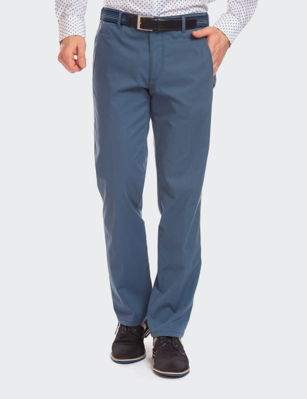 Pantaloni bărbați Meyer Berlin 5411 albastru