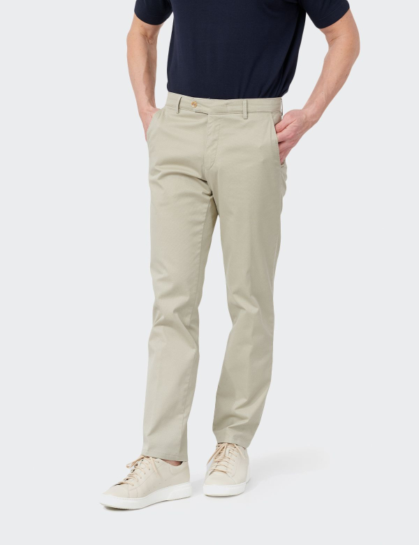 Pantaloni bărbați Meyer Tokyo 5415 bej