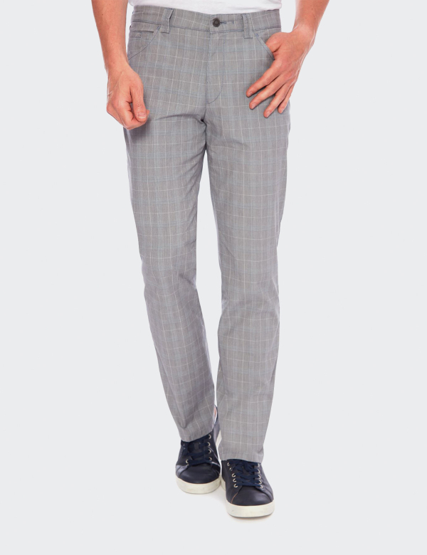 Pantaloni bărbați Meyer Dublin 5417 gri