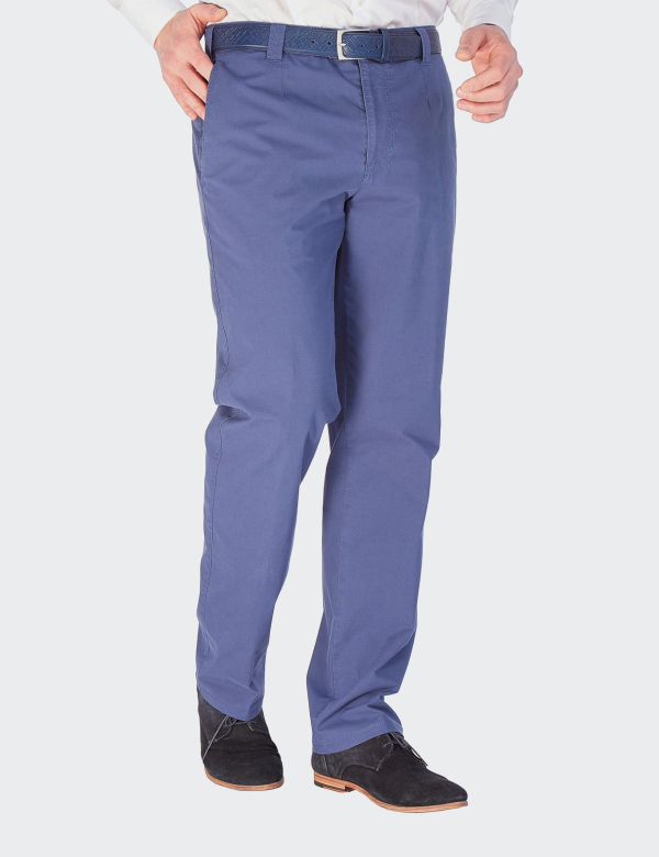 Pantaloni Meyer Monza 5417 albastru