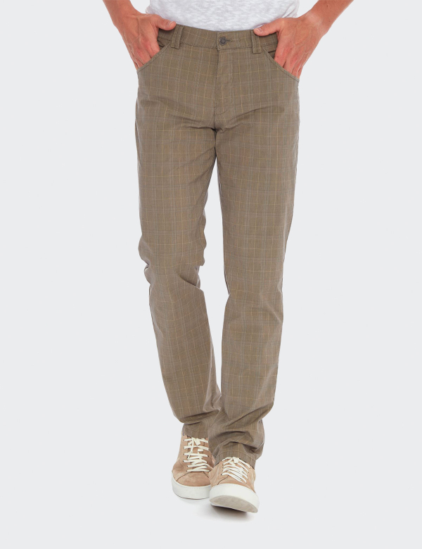 Pantaloni bărbați Meyer Dublin 5417 bej