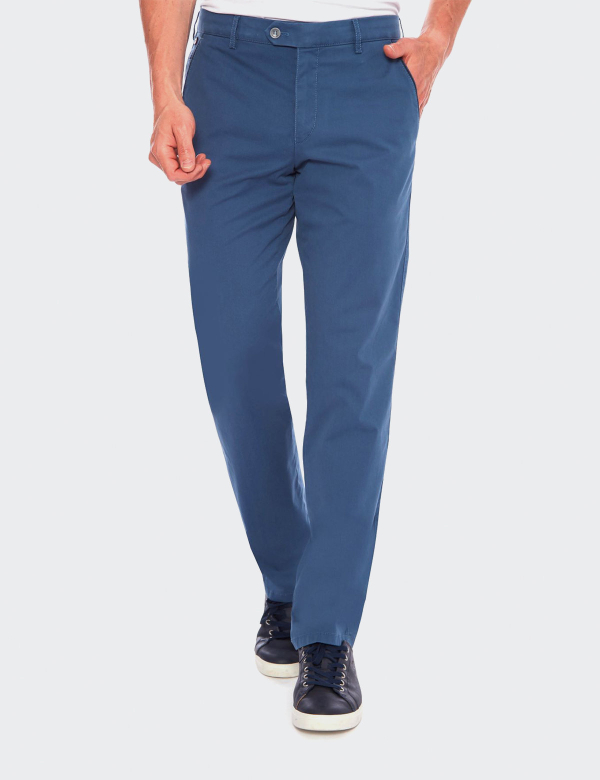Pantaloni bărbați Meyer Bonn 5420 albastru