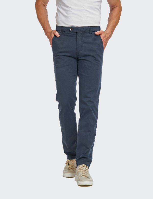 Pantaloni bărbați Meyer Bonn 5445 albastru