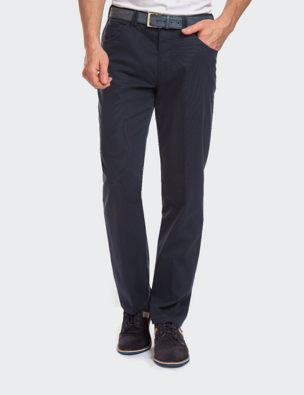 Pantaloni bărbați Meyer Dublin 5454 albastru