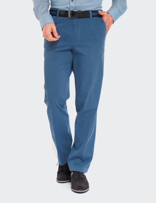 Pantaloni bărbați Meyer Monza 5460 albastru