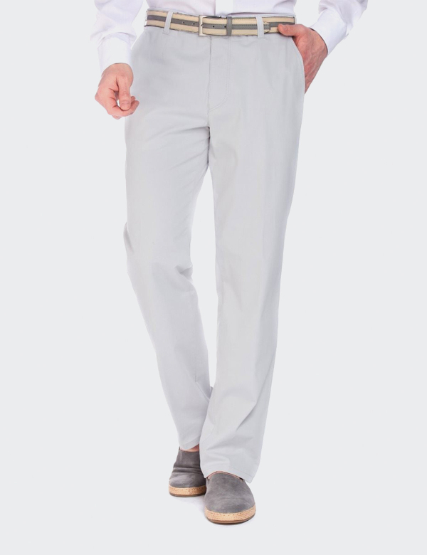 Pantaloni bărbați Meyer Monza 5460 alb