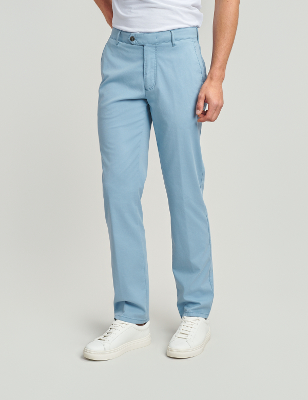 Pantaloni bărbați Meyer Bonn 5466 Albastru deschis