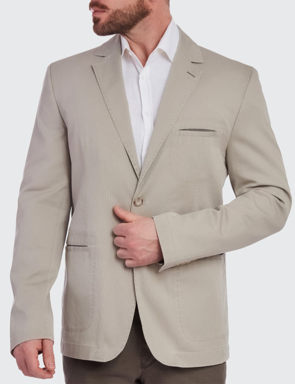 Sacou bărbați W. Wegener Kenny 2s 5509 crem