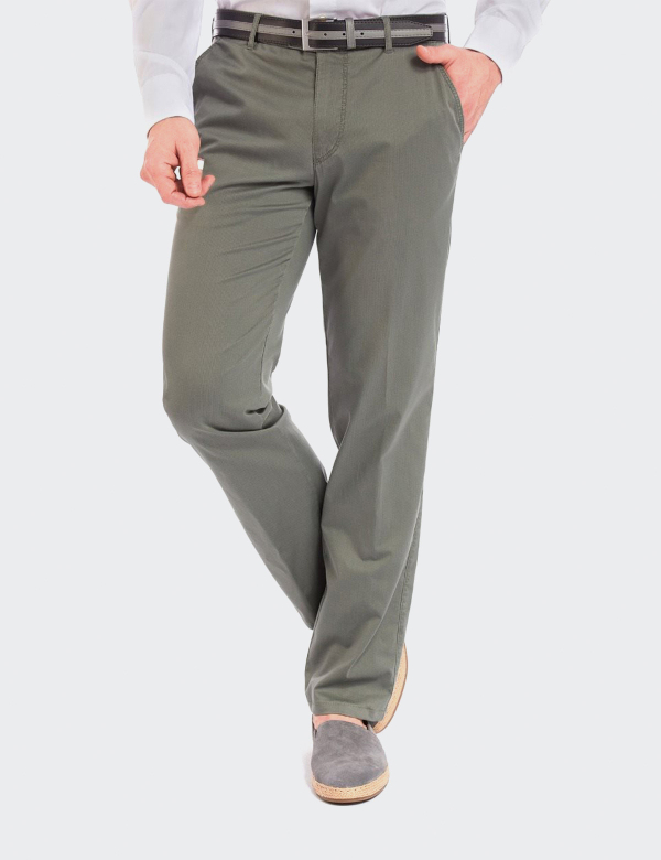 Pantaloni bărbați W. Wegener Eton 5514 verde
