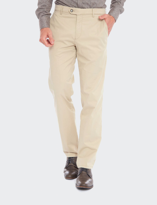 Pantaloni bărbați W. Wegener Eton 5521 bej