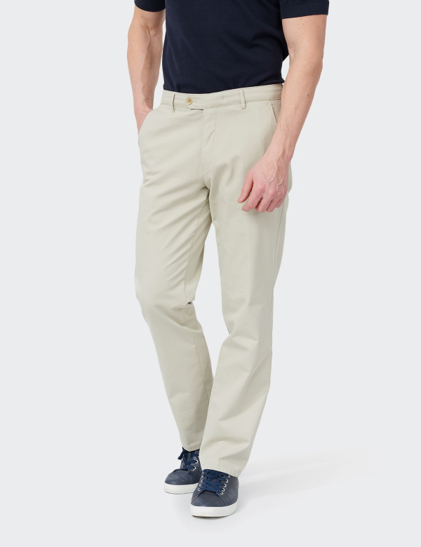 Pantaloni bărbați W. Wegener Eton 5526 bej