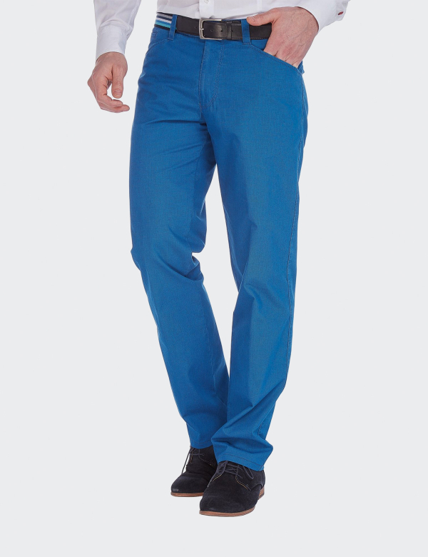 Pantaloni Wegener Boston 5527 albastru metalic