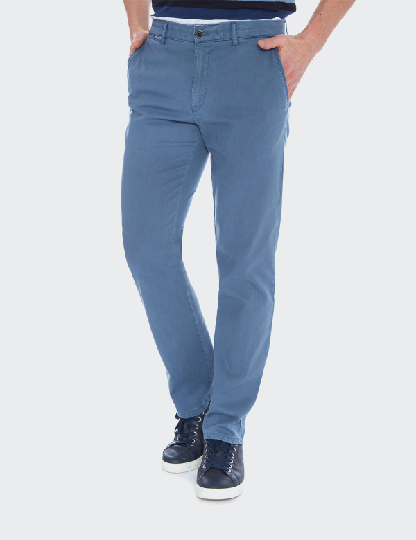 Pantaloni bărbați W. Wegener Rover 5527 albastru