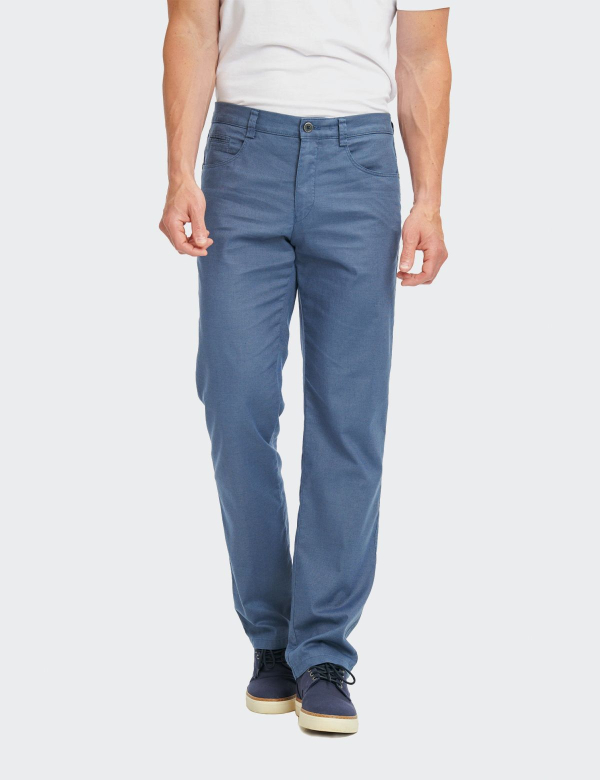 Pantaloni bărbați W. Wegener Douglas 5553 albastru