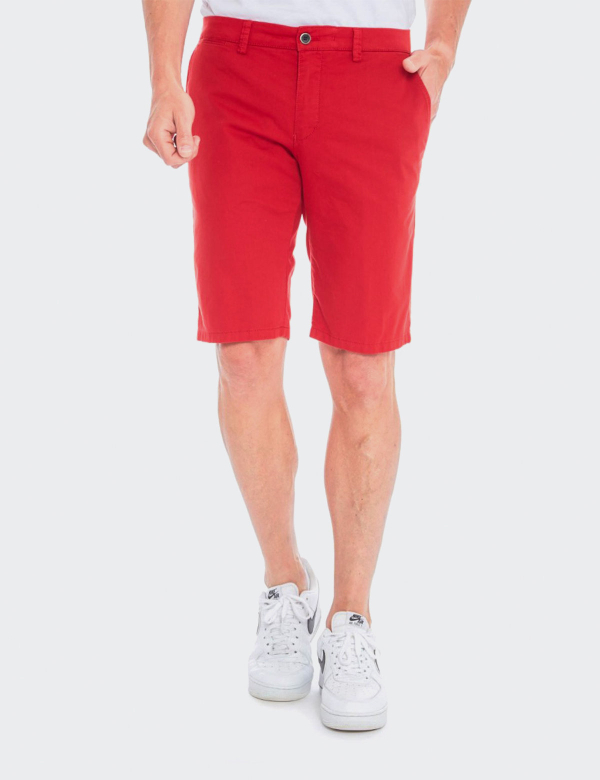 Pantaloni bărbați W. Wegener B-Cuba 5557 roșu