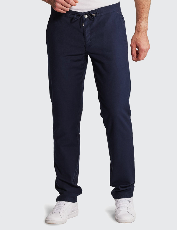 Pantaloni bărbați W. Wegener Poker 5602 albastru