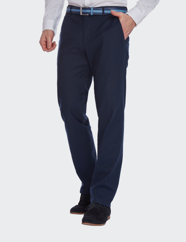 Pantaloni bărbați W. Wegener Eton 5638 navy