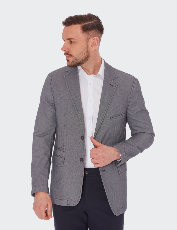 Sacou bărbați W. Wegener Jacket Nelson 5646 gri