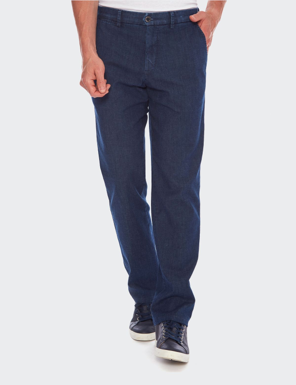 Pantaloni bărbați W. Wegener Conti 5661 albastru