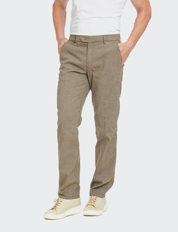Pantaloni bărbați Meyer Bonn 5679 maro