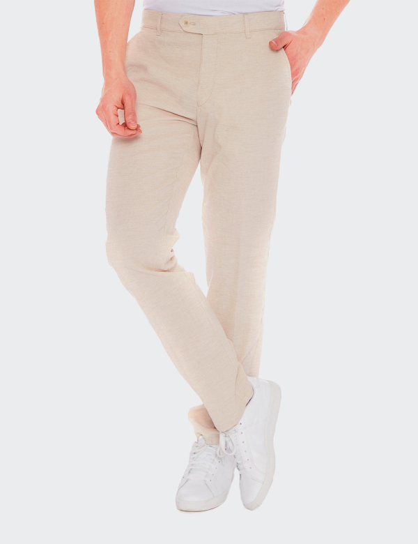Pantaloni bărbați Meyer Bonn 5679 bej