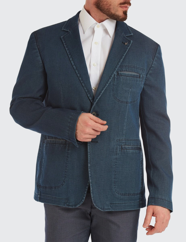 Sacou bărbați W. Wegener Kenny 2s 5875 albastru