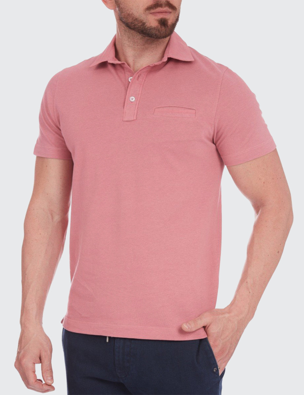 Tricou bărbați W. Wegener 5906 roz