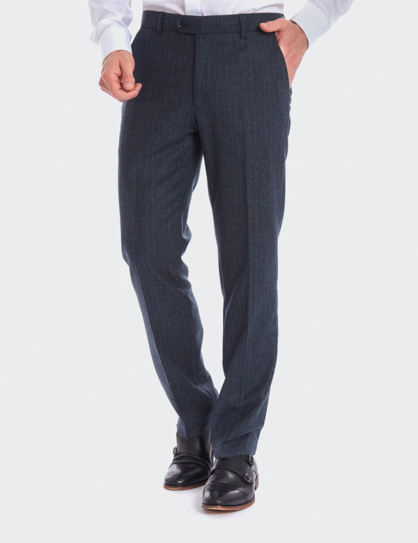 Pantaloni bărbați Meyer Bonn 6391 albastru