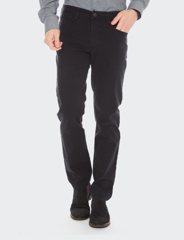 Pantaloni bărbați Meyer Kansas 6421 bleumarin