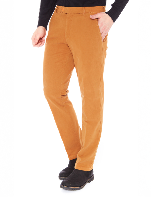 Pantaloni bărbați Meyer Bonn 6426 galben muștar