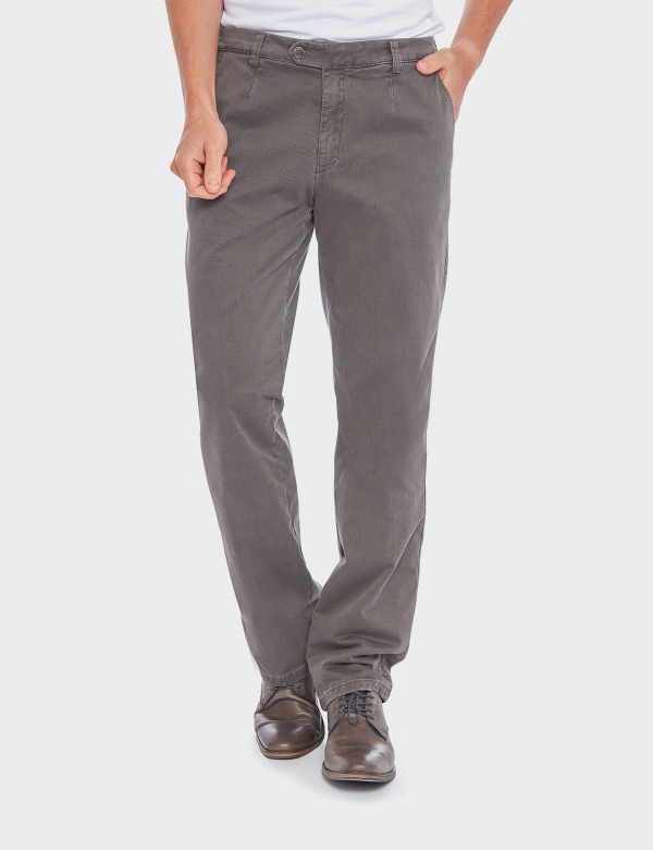 Pantaloni bărbați Meyer Monza 6428 verde kaki