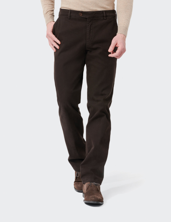 Pantaloni bărbați Meyer Bonn 6435 Maro