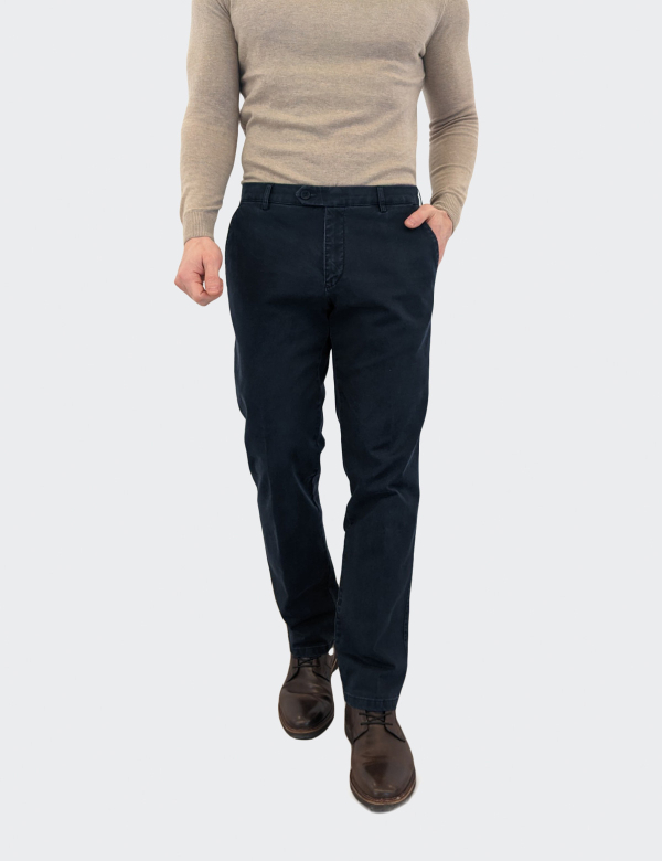 Pantaloni bărbați Meyer Bonn 6442 albastru
