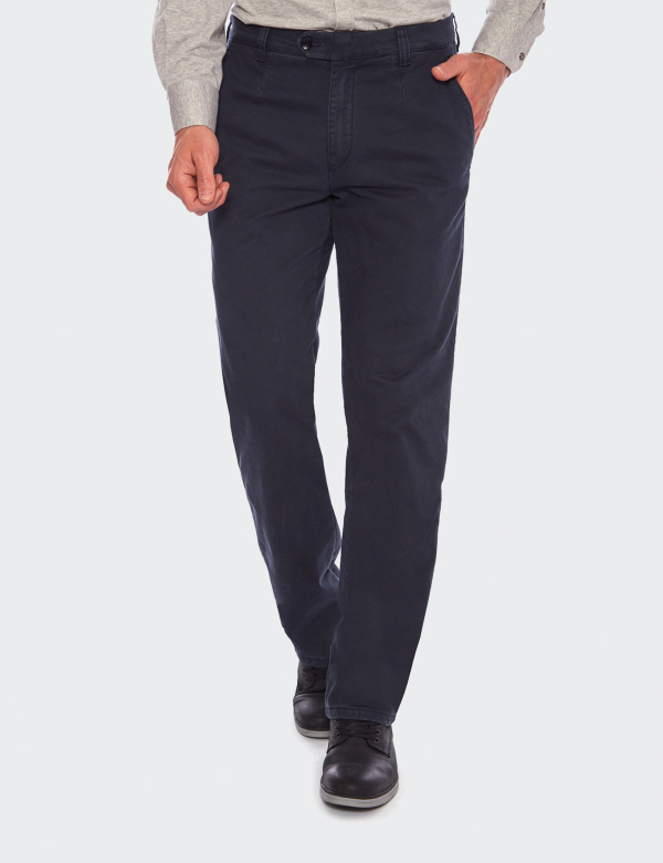 Pantaloni bărbați Meyer Monza 6444 albastru