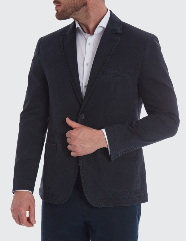 Sacou bărbați Wegener Kenny 6447 Albastru
