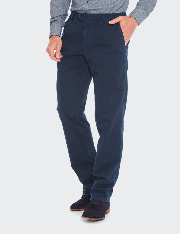 Pantaloni bărbați Meyer Monza 6468 albastru