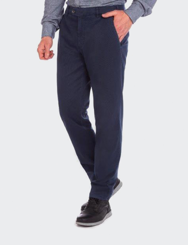 Pantaloni bărbați Meyer Bonn 6492 albastru