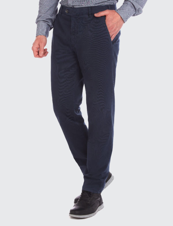 Pantaloni bărbați Meyer Bonn 6496 albastru