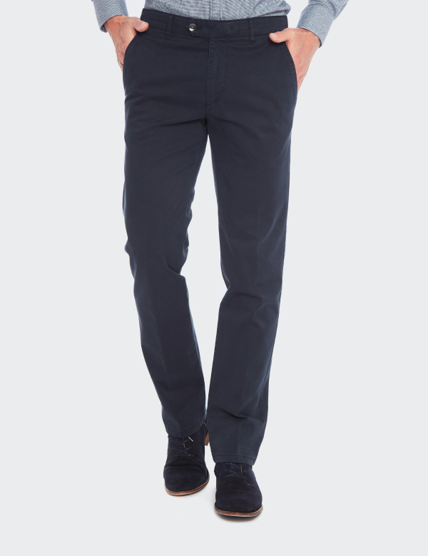 Pantaloni bărbați Meyer Bonn 6500 albastru 