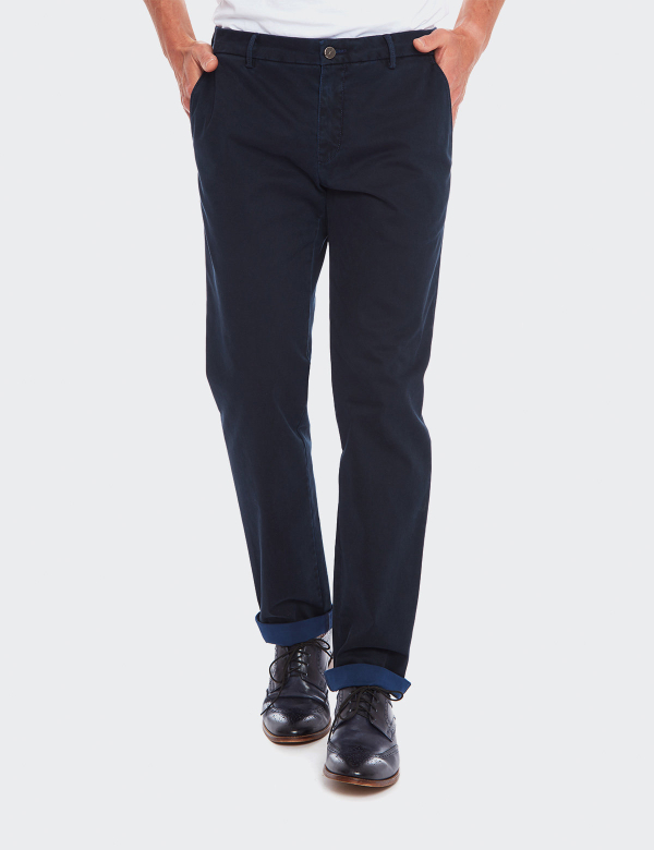 Pantaloni bărbați W. Wegener Ventus 6550 albastru