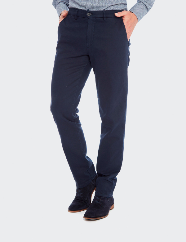 Pantaloni bărbați W. Wegener Conti 6600 albastru