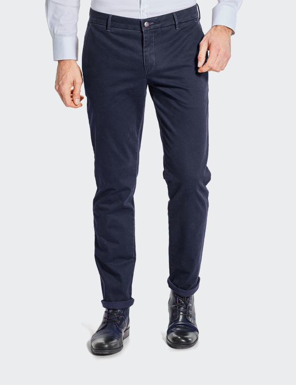 Pantaloni bărbați W. Wegener Ventus 6647 albastru