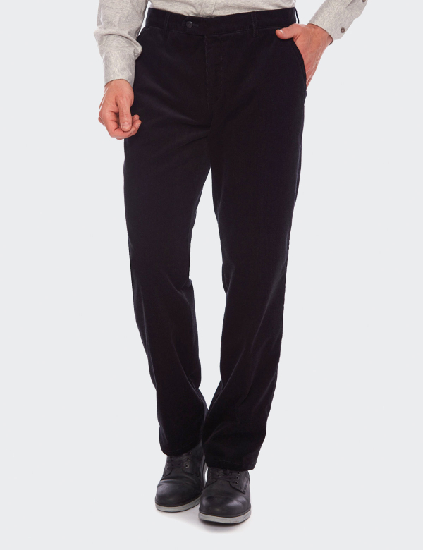 Pantaloni bărbați W. Wegener Eton 6653 negru