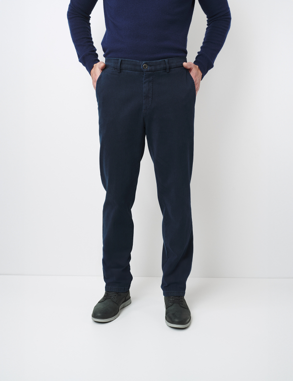 Pantaloni Bărbați W. Wegener Conti 6664 albastru