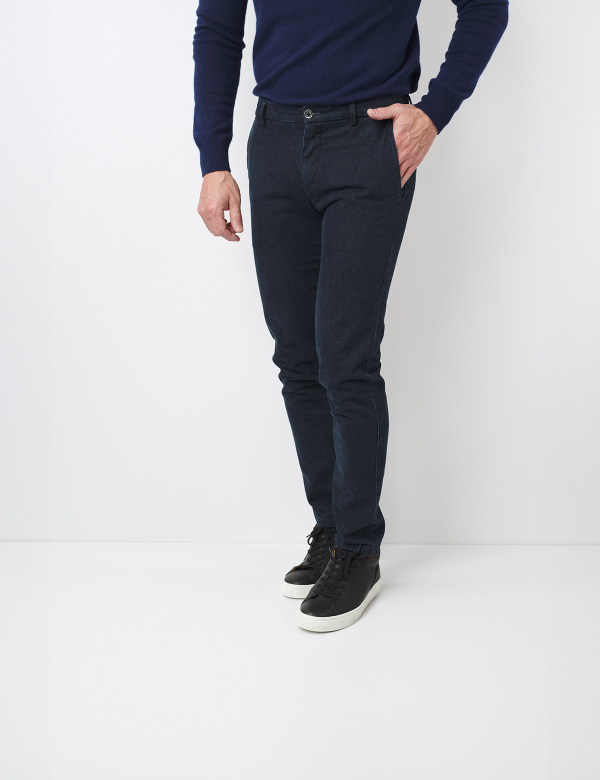 Pantaloni Bărbați W. Wegener Reno-S 6678 bleumarin