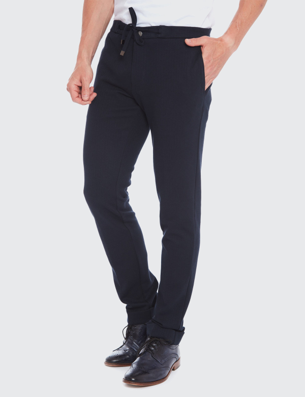 Pantaloni bărbați W. Wegener Joker-u 6700 albastru